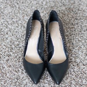 Jessica Simpson Black High Heel Pumps